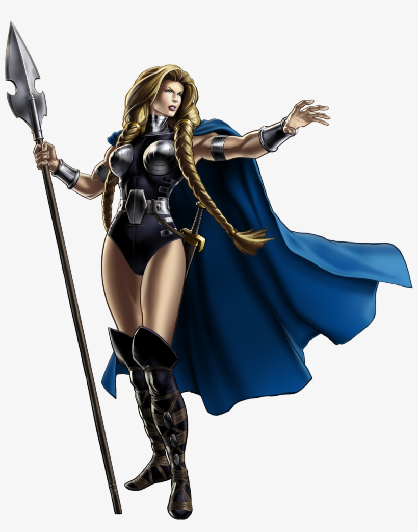 Avengers Alliance By Ratatrampa - Marvel Valkyrie, transparent png download