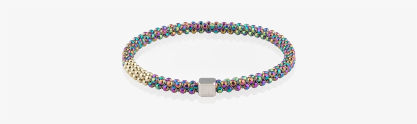 Chromatic Bangle Faceted Mardi Gras - John Humphries Designs Chromatic Bangle Faceted Mardi, transparent png download