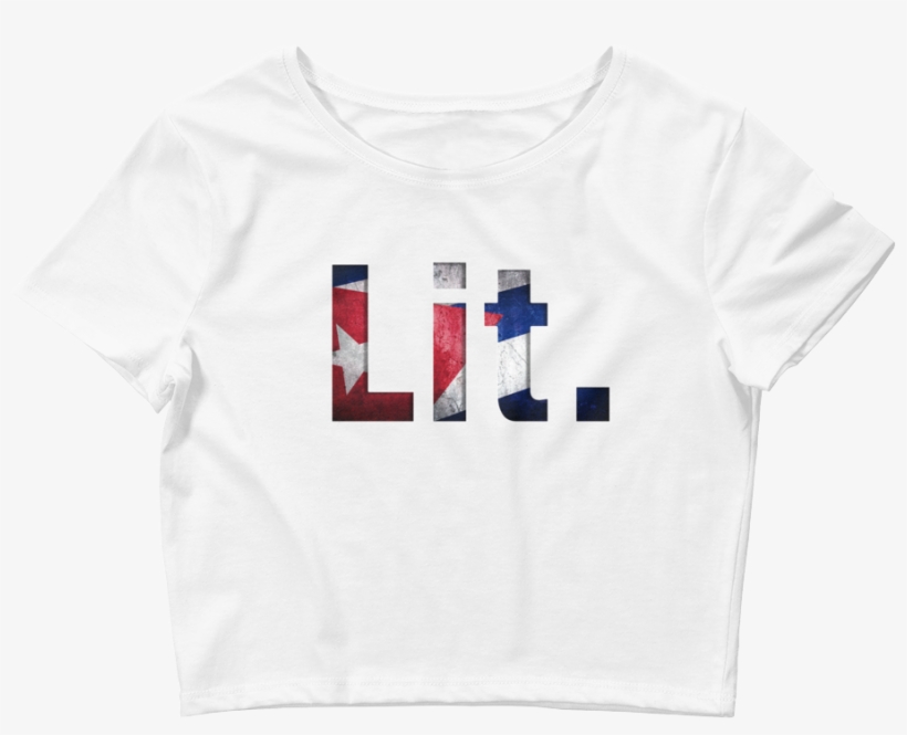 Cuba Lit Crop Top - Crop Top, transparent png download