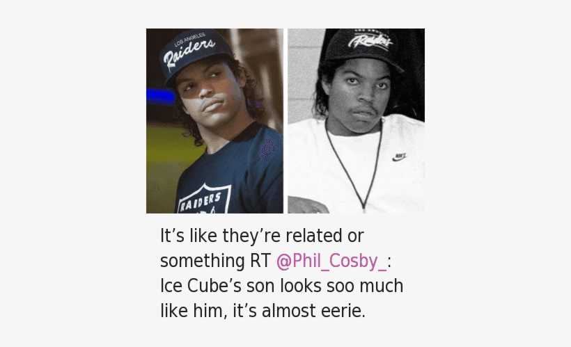 Growing Up, Ice Cube, And Tbh - O Shea Jackson Straight Outta Compton, transparent png download