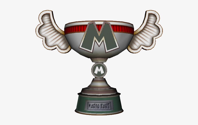 Download Zip Archive - Mario Kart Cup Trophy, transparent png download
