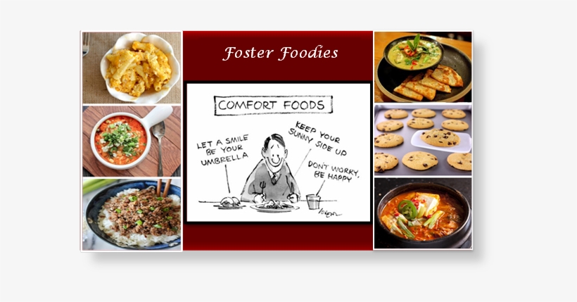 Especially Look Forward To Food After A Rough & Stressful - Giclee Painting: Lorenz's Comfort Foods - New Yorker, transparent png download