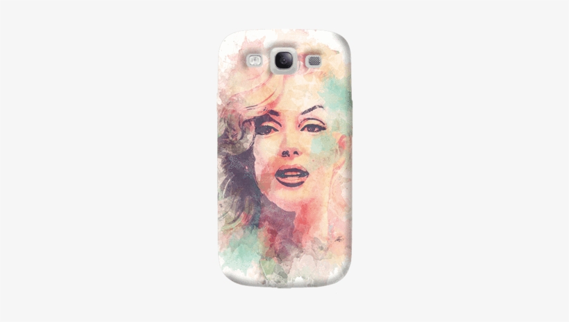 Marilyn Abstract Samsung Galaxy S3 Case - Smartphone, transparent png download
