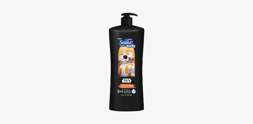[disney Star Wars Bb 8 Galactic Fresh 3 In 1 Shampoo, - Suave Star Wars Galactic Fresh Body Wash + Shampoo, transparent png download