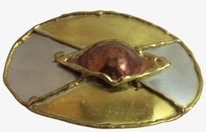 Vintage Belt Buckle Modernist Brutalist 1970's Jewelry - Vintage Gürtelschnalle Modernistischen Brutalist 1970, transparent png download