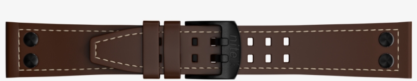 Icon Tanned Leather Strap With Stainless Buckle And - 22mm Tan Leather Strap, transparent png download