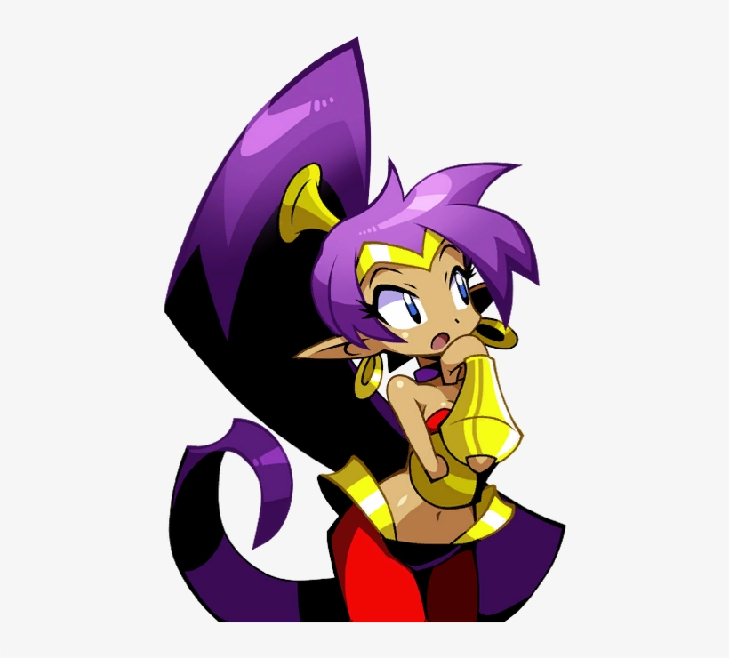 Fx Cine Shantae Pose 9 - Shantae Half Genie Hero Achievements, transparent png download
