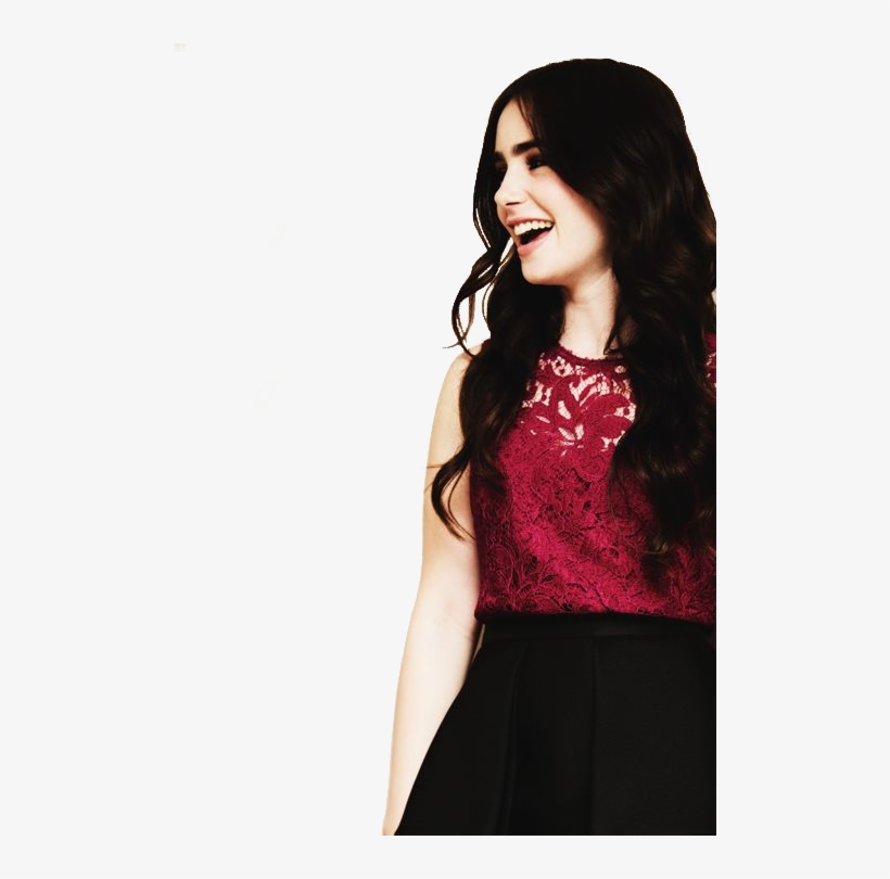 ¡convierto Imágenes Comunes En Png Png Es Un Formato - Lily Collins Cute, transparent png download