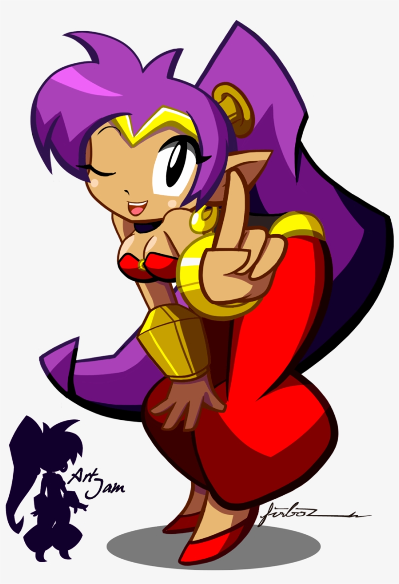 Shantae By Furboz-d6p2ar3 - Shantae, transparent png download