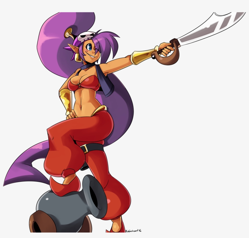 Shantae And The Pirate's Curse Shantae - Shantae Pirates Curse Png, transparent png download
