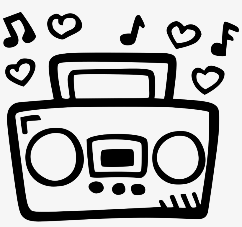Boombox Comments - Boom Box Clip Art, transparent png download