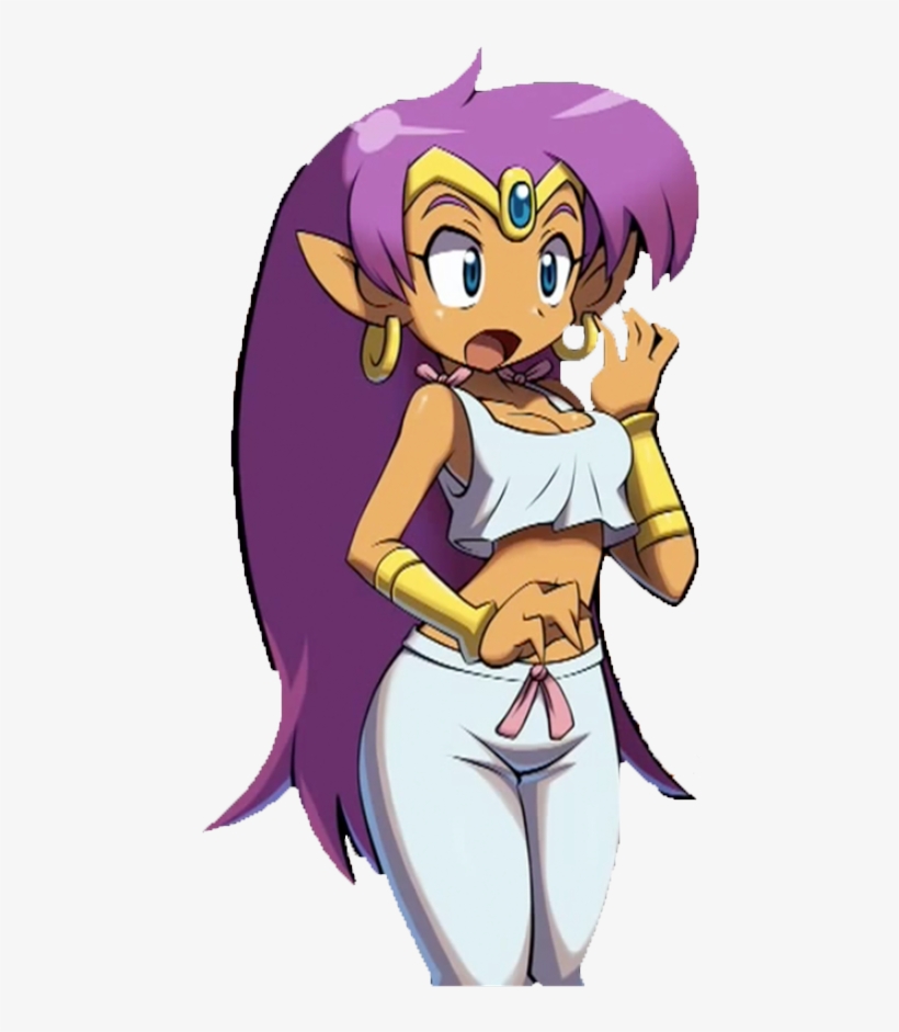 Shantae In Her Pj's Is Such A Fuckin' Moodpic - Shantae And The Pirates Curse Shantae, transparent png download
