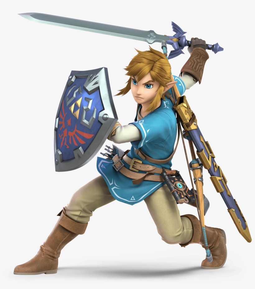 Download Link - Super Smash Bros Ultimate Link - HD Transparent PNG ...