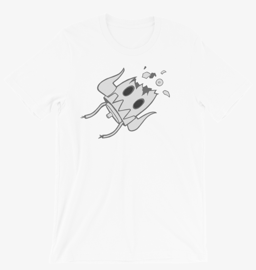 Robotpocketless Mockup Wrinkle-front White, transparent png download
