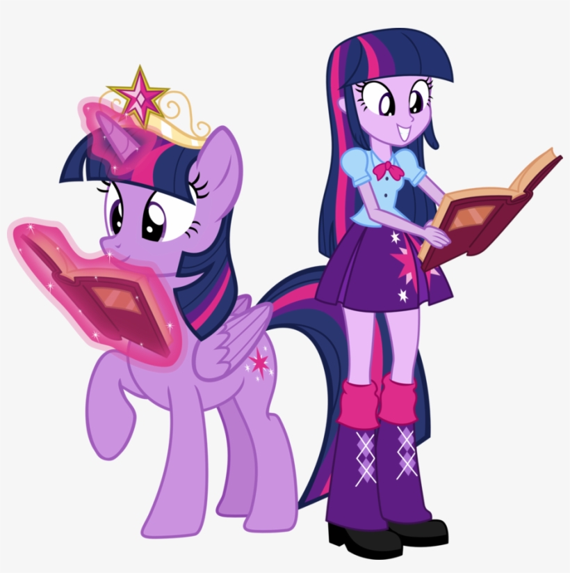 Twilight Sparkle And Twiligh - Twilight Sparkle And Twilight Sparkle, transparent png download