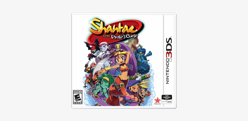 Shantae And The Pirate's Curse - Shantae And The Pirate's Curse - Nintendo 3ds, transparent png download