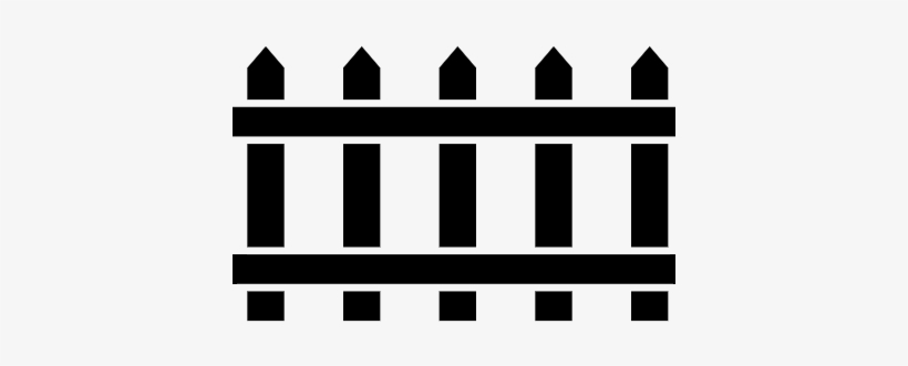 Wood Fence Of Yard Vector - Fence Icon, transparent png download
