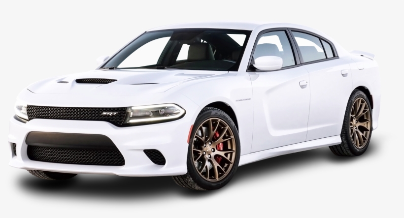 White Dodge Charger Car Png Image - Dodge Charger 4 Door 2016, transparent png download