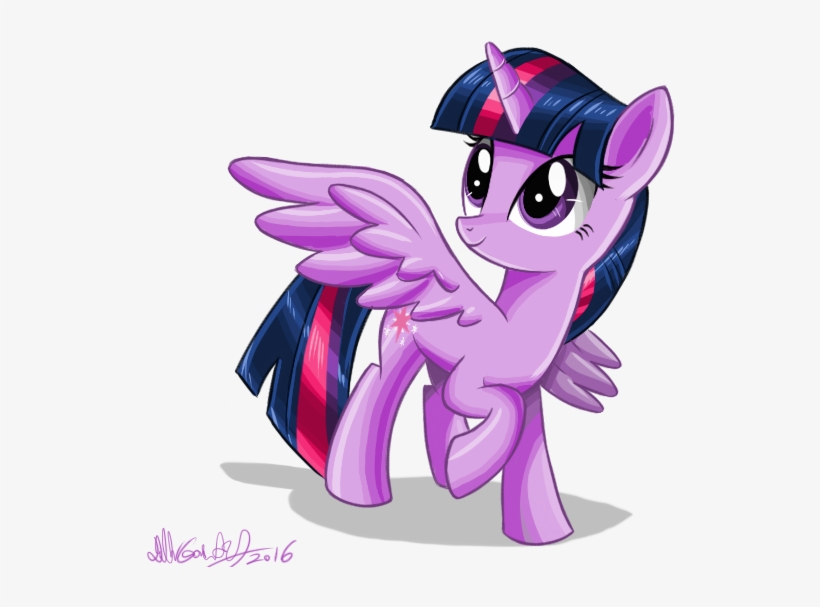 Twilight Looks So Awesome I Love Her Shiny Mane And - My Little Pony: Friendship Is Magic, transparent png download