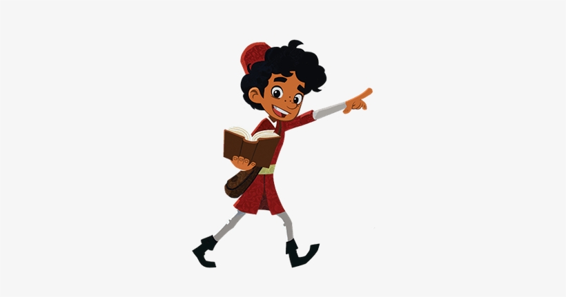 Marco Polo Holding A Book Cartoon - Abenteuer Des Jungen Marco Polo, transparent png download
