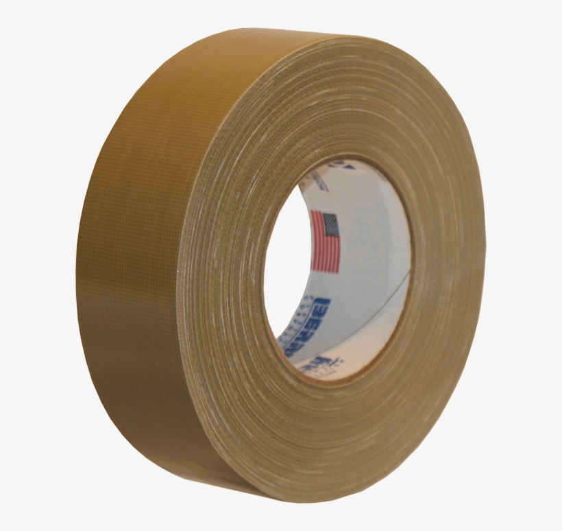 215 12 Mil Military Grade Duct Tape Olive Drab - Duct Tape Brown, transparent png download