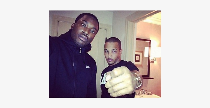 103012 Music Meek Mill Ti - Meek Mill And Ti Jefe, transparent png download