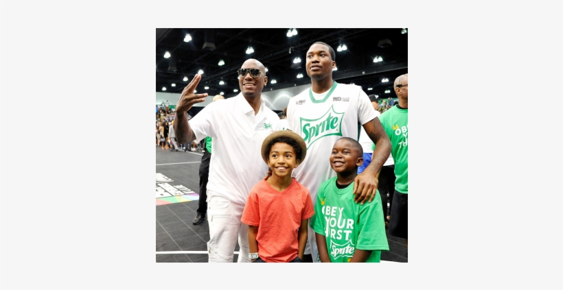 062715 Shows Betx Sprite Celeb Basketball Tyrese Meek - Sprite, transparent png download