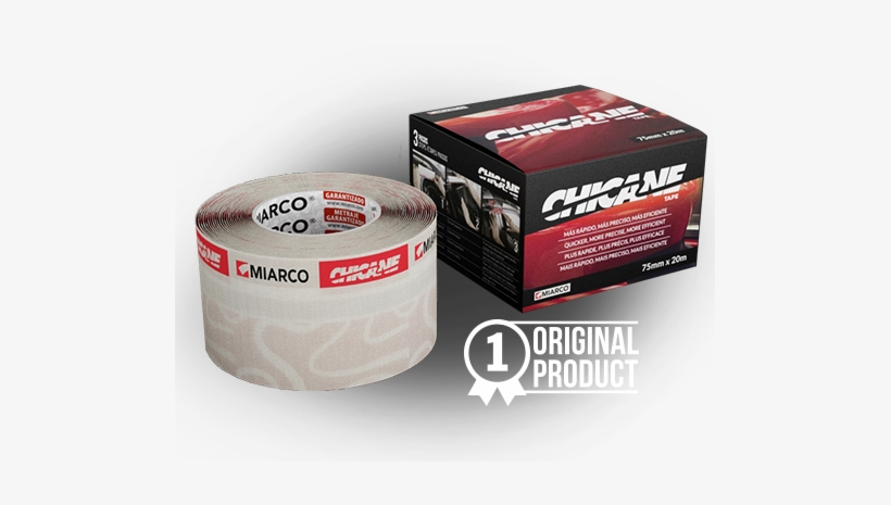 Miarco - Chicane Masking Tape 75mm 20m Miarco 7202890, transparent png download
