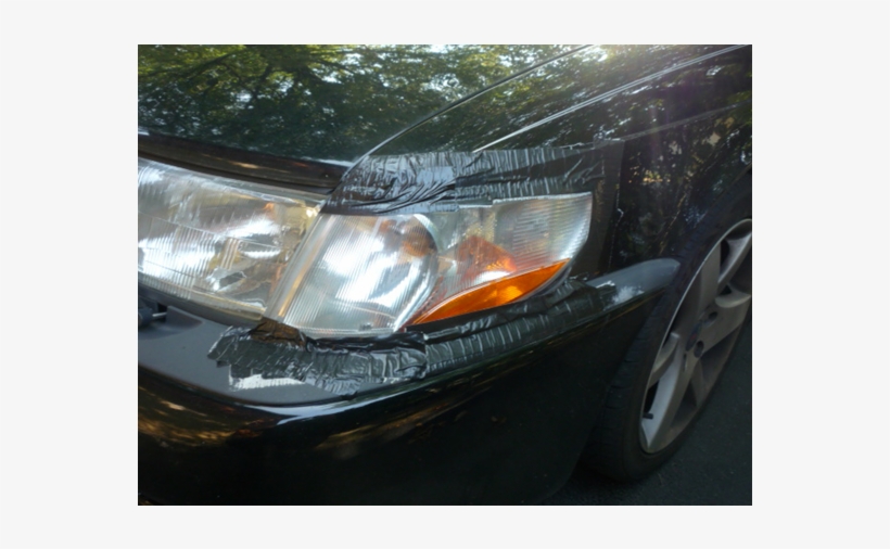My Beloved But Aging Black Convertible Now Sports Black - Duct Tape, transparent png download