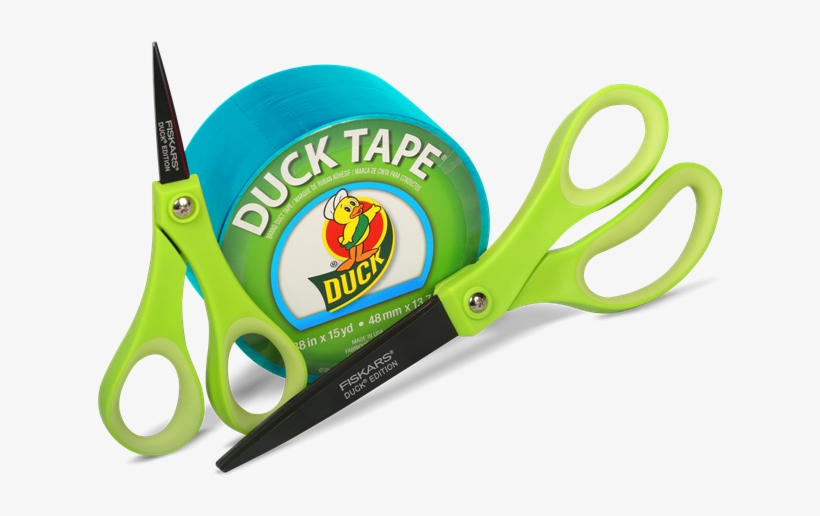 Duck® Brand Duct Tape And Fiskars® Partner To Introduce - Printed Duck Tape Brand Duct Tape, 1.88, transparent png download