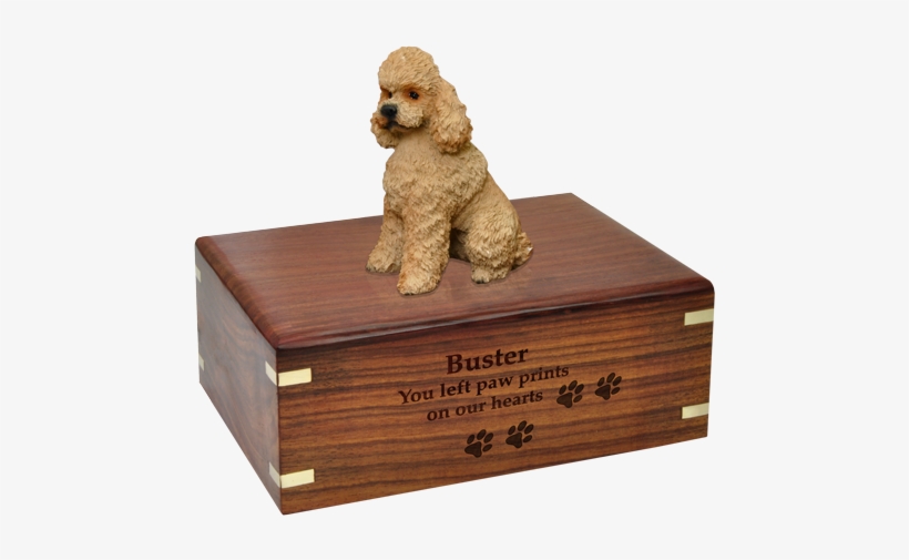 Wholesale Apricot Poodle Dog Figurine Urn With Engraved - German Shepherd Urns, transparent png download