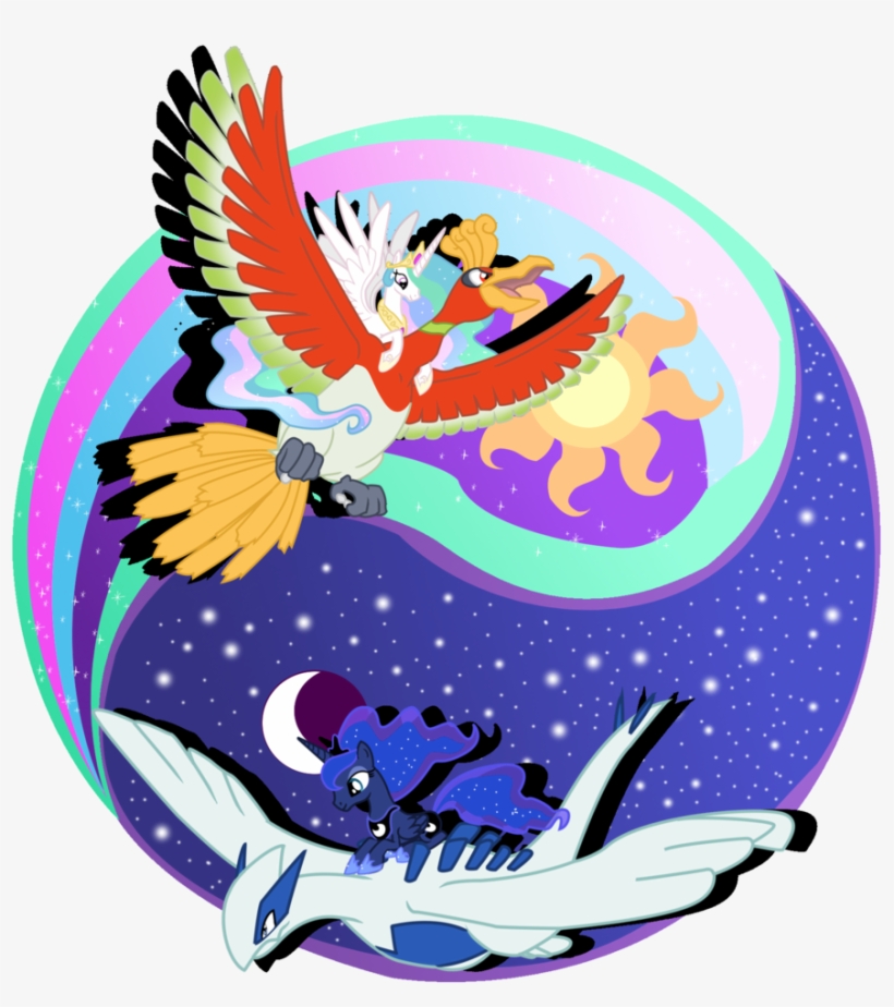 Seaandsunshine, Contrast, Crossover, Female, Flying, - My Little Pony Pokemon Eevee, transparent png download