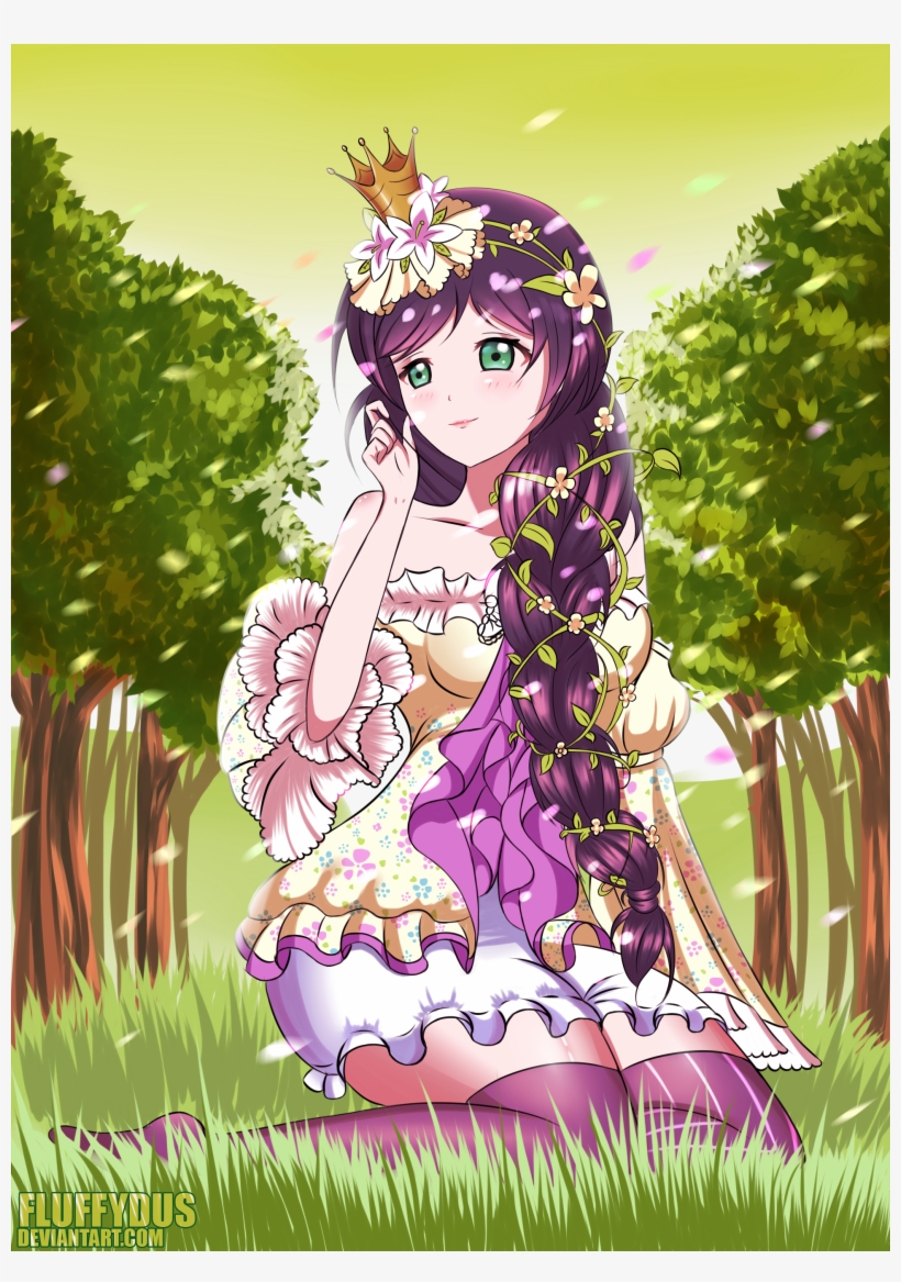 Image - Love Live Rapunzel Nozomi, transparent png download