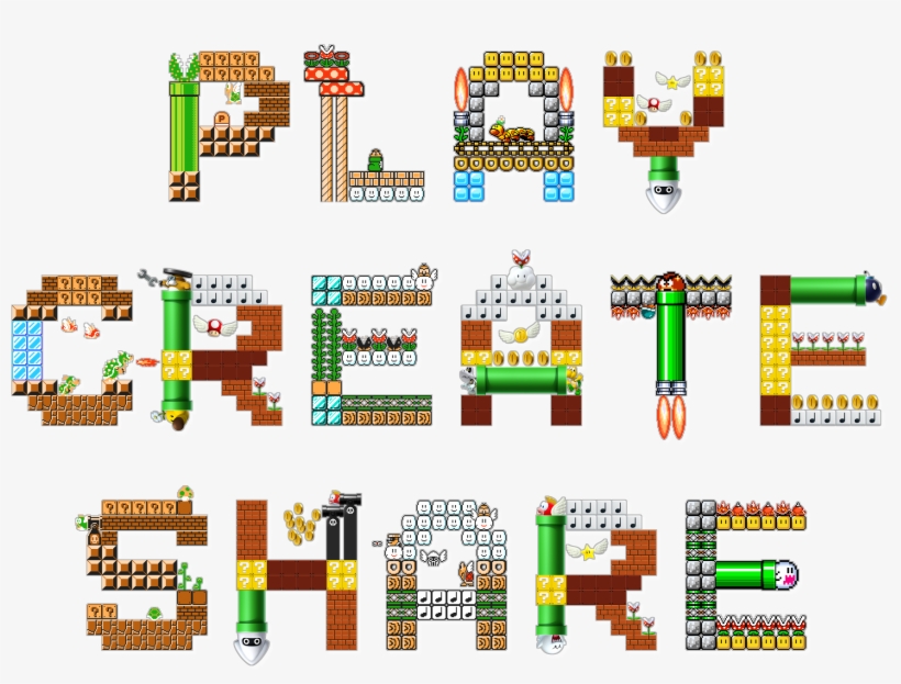 Mario Maker Is The Perfect User-creation Game, transparent png download