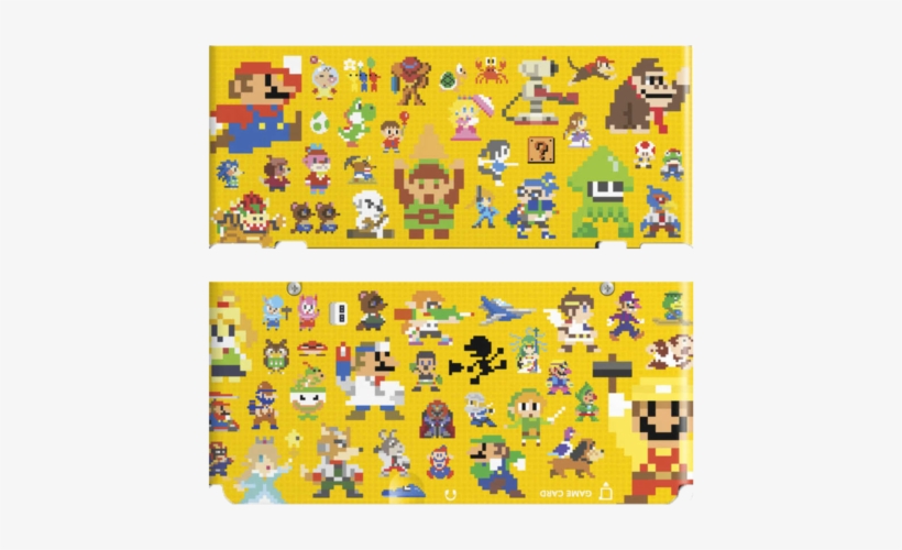 067 Super Mario Maker - Nintendo New 3ds Cover Plates, transparent png download