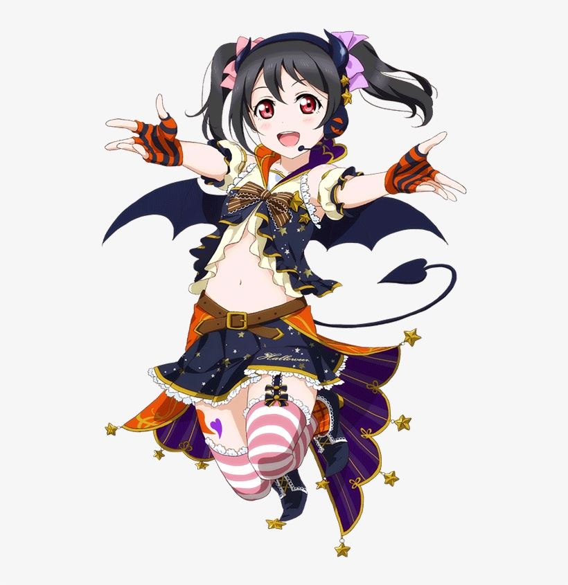 Original) Loading Yazawa Nico - Love Live Nico Halloween, transparent png download