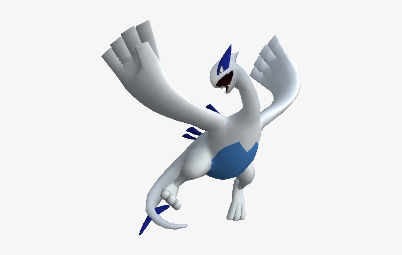 Lugia Trophy Imported From Smash Wii U - Stork, transparent png download