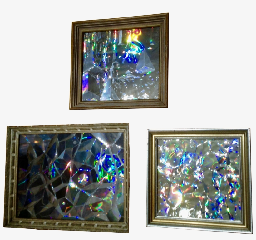 3 Gertrude Milton Walcher Holographic Abstract Mixed - Art, transparent png download