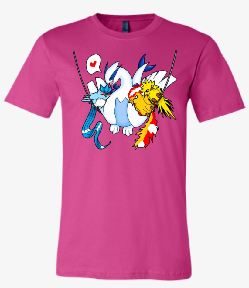 Lugia Uno Dos Tres Bella Unisex Tee - Dog Shirts Wanna Stay Home Hang Out 3001c Bella + Canvas, transparent png download