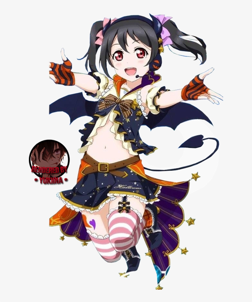 Love Live Niko Yazawa Render Shidangao Render Yazawa - Love Live Nico Halloween, transparent png download