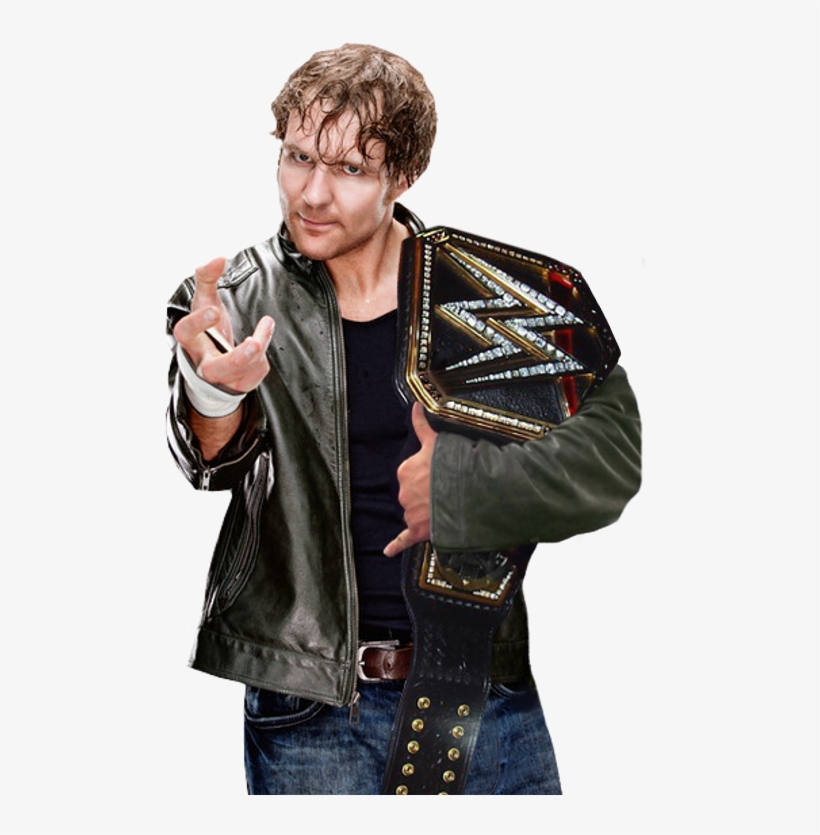 Dean Ambrose Wwe World Heavyweight Champion By Nibble - Wwe Dean Ambrose Hd, transparent png download
