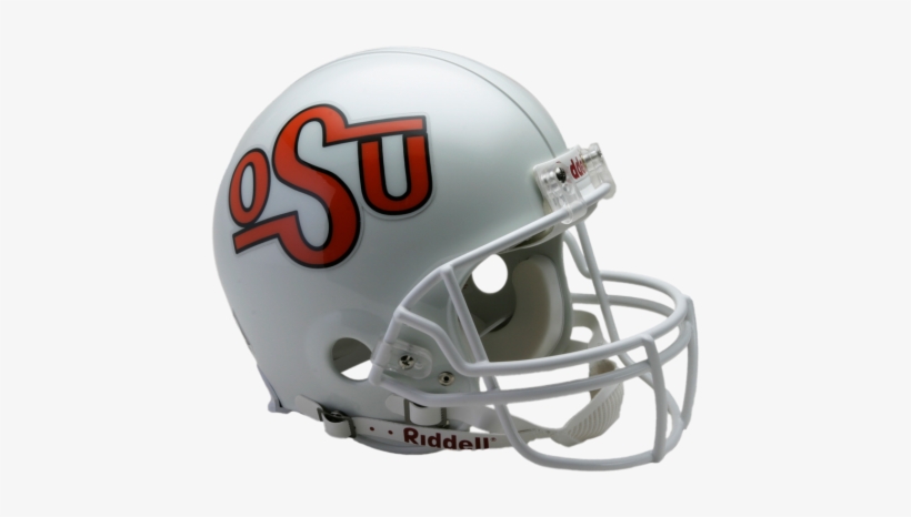 Oklahoma State Cowboys Full Size Throw Back Authentic - Football Helmet, transparent png download