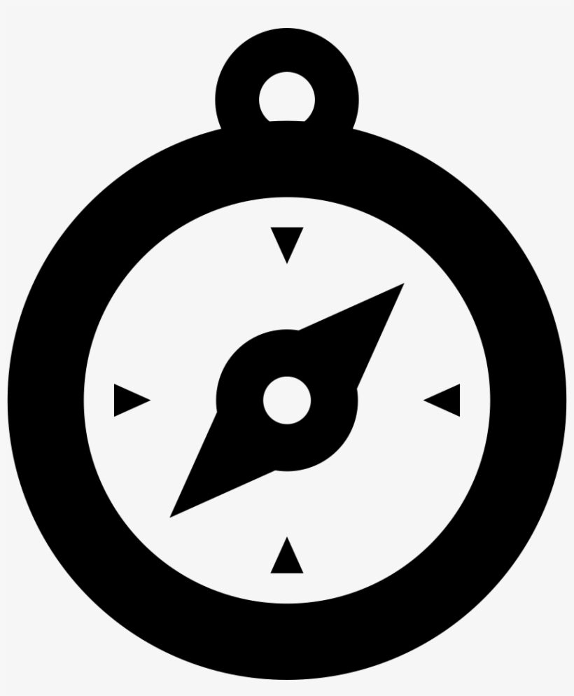 Localization Orientation Tool Of Compass With Cardinal - Bússola Icone, transparent png download