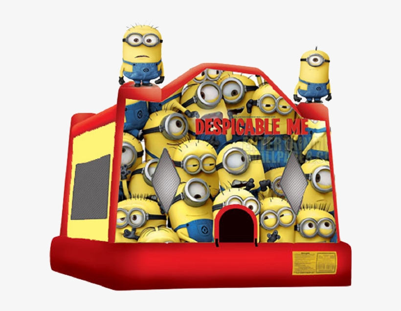 Despecable Me Bounce House - Minion Bounce House Rentals, transparent png download