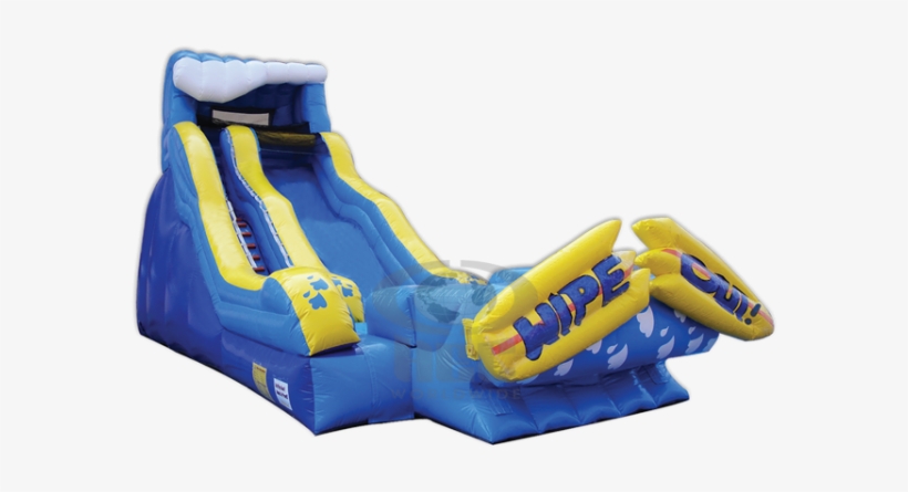 19 Wipeout Watermark - 19 Wipeout Water Slide, transparent png download