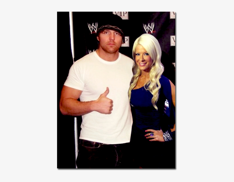 Angelina Love Is A Fan Of Dean Ambrose And Comes To - "wwe Saturday Night's Main Event" (2006), transparent png download