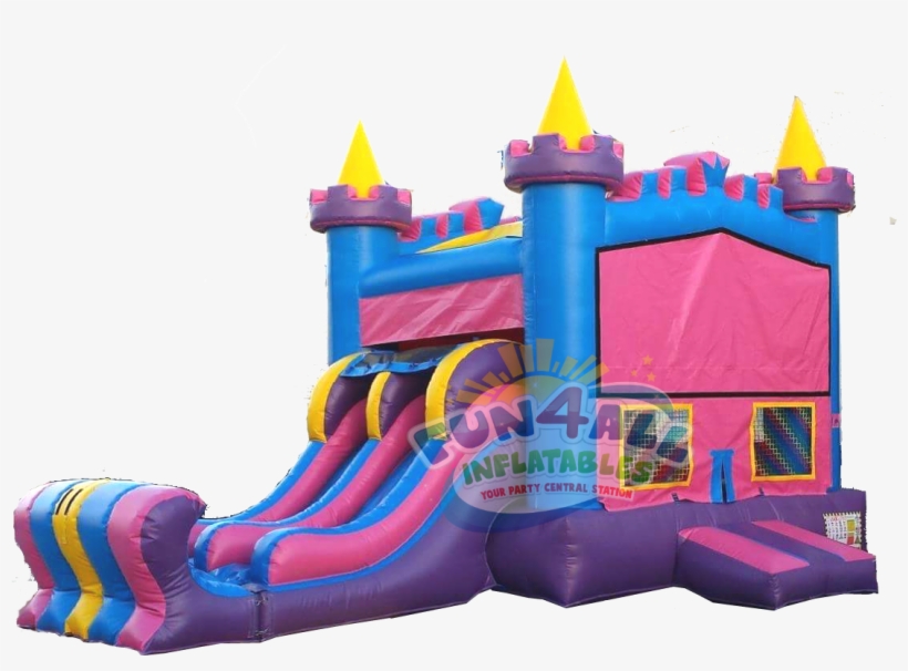 Queens Bounce House Slide Combo - Shopkins Bounce House, transparent png download