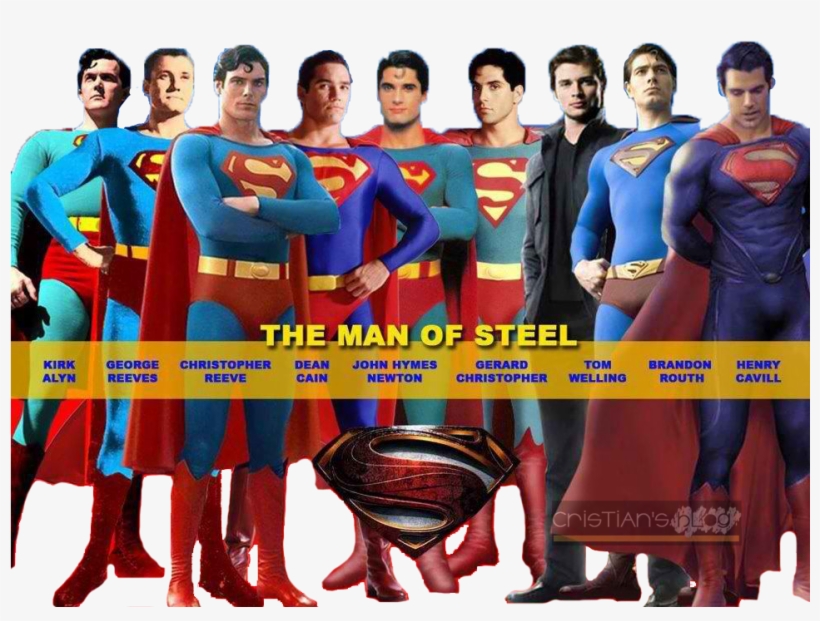 The Men Of Steel - All Superman, transparent png download
