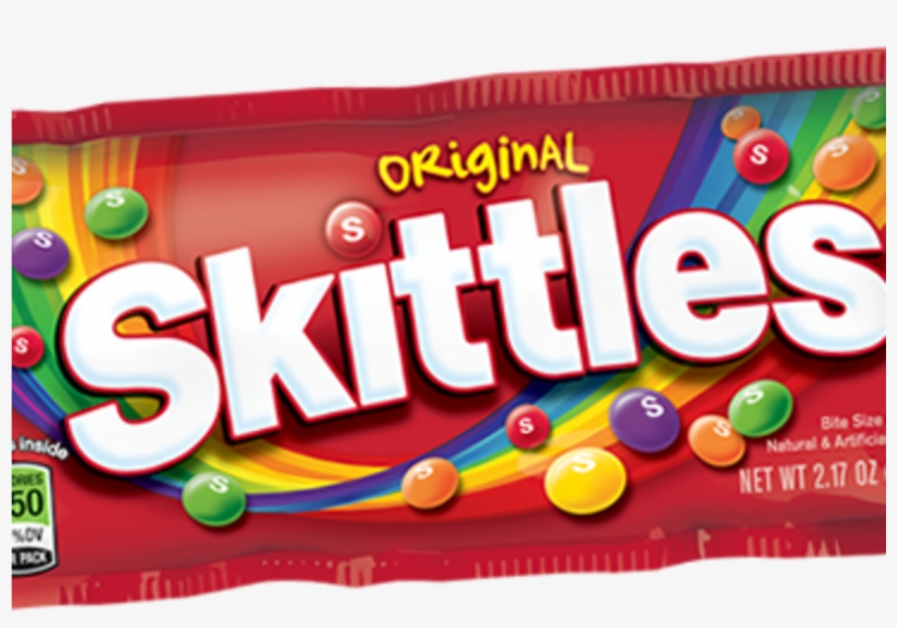 1705w- Skittles - Skittle Bag, transparent png download