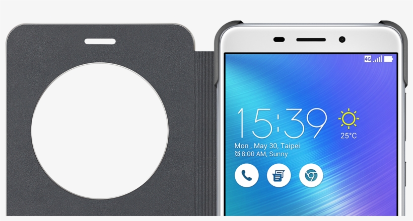 Premium Protection In Intuitive Fashion - Zenfone 3 Flip Cover, transparent png download